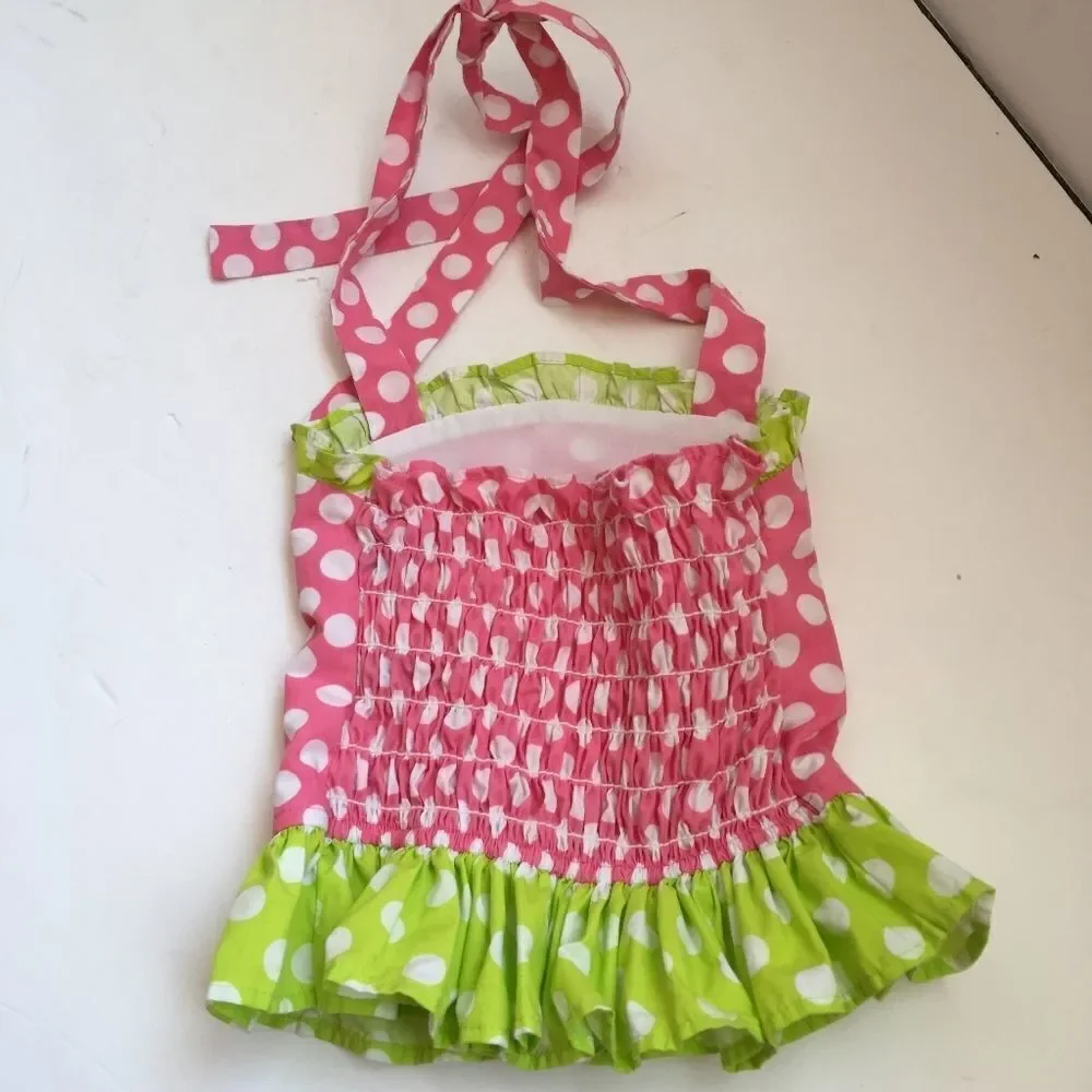 KELLY'S KIDS POLKA DOT TWO PIECE TANKINI SWIMSUIT‎